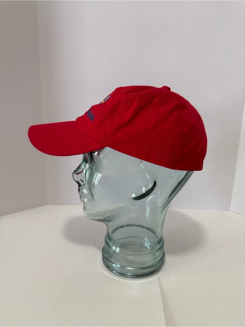Red Embroidered 'Isle of Palms' Baseball Cap
